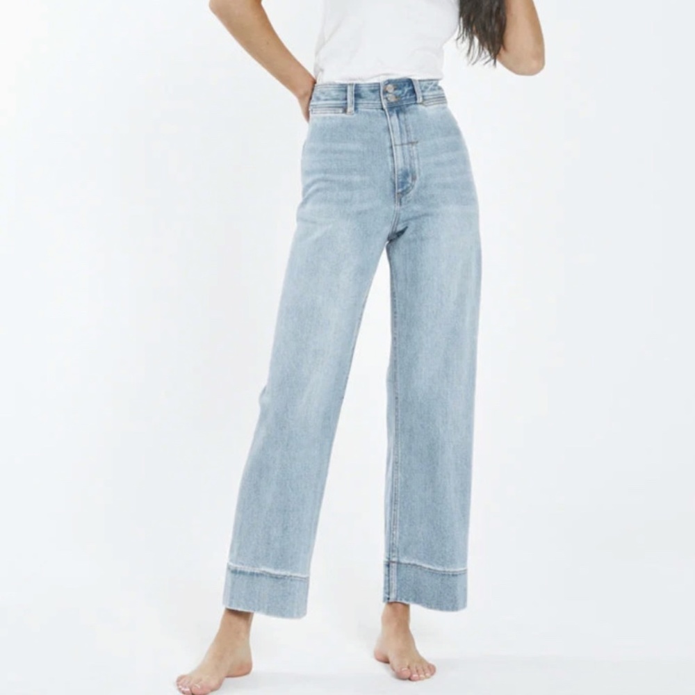 THRILLS Belle Stretch Jean in Dust Blue US size 8